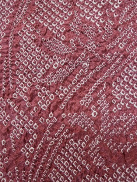 画像5: L0921I  羽織 女性用着物  シルク(正絹) 淡い 深い 紫色, 花 【中古】 【USED】 【リサイクル】 ★★☆☆☆ (5)