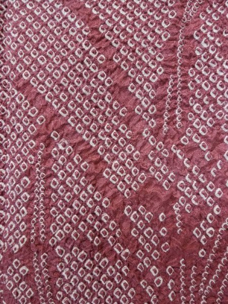 画像6: L0921I  羽織 女性用着物  シルク(正絹) 淡い 深い 紫色, 花 【中古】 【USED】 【リサイクル】 ★★☆☆☆ (6)