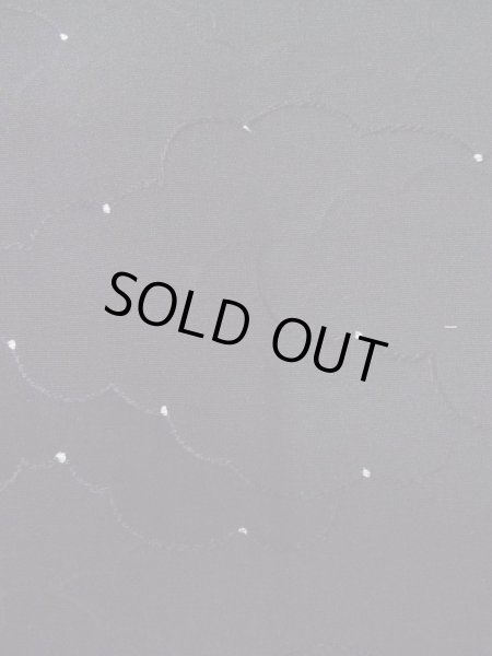 画像6: L0921P Mint  羽織 女性用着物  シルク(正絹)   黒, 雲 【中古】 【USED】 【リサイクル】 ★★★★☆ (6)