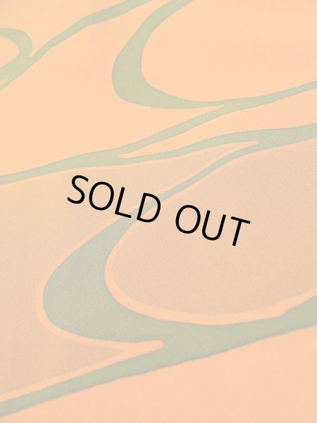 画像10: L0921R Mint  羽織 女性用着物  シルク（正絹）  淡い 橙色, 抽象的模様 【中古】 【USED】 【リサイクル】 ★★★★★ (10)