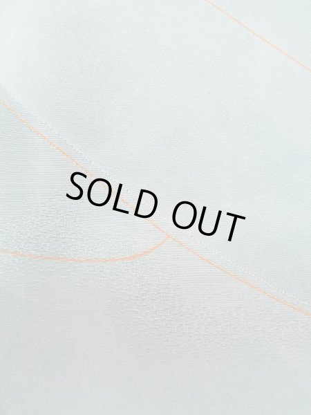 画像7: L0921T Mint  羽織 女性用着物  シルク（正絹） 淡い 薄い 水色, 抽象的模様 【中古】 【USED】 【リサイクル】 ★★★★★ (7)