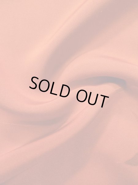 画像11: L0921U  羽織 女性用着物  シルク(正絹)   橙色, りんどう 【中古】 【USED】 【リサイクル】 ★★★☆☆ (11)