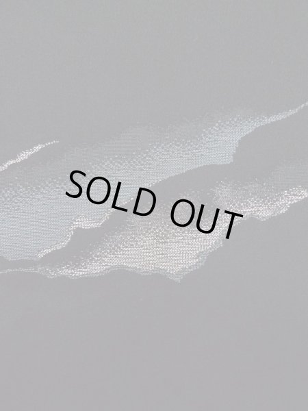 画像6: L0921Z  羽織 女性用着物  シルク（正絹）   黒, 山 【中古】 【USED】 【リサイクル】 ★★★★☆ (6)