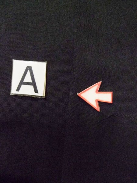 画像15: L0921Z  羽織 女性用着物  シルク(正絹)   黒, 山 【中古】 【USED】 【リサイクル】 ★★★★☆ (15)