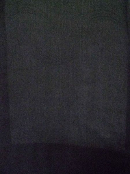 画像5: L0922C  羽織 女性用着物  シルク(正絹)   黒,  【中古】 【USED】 【リサイクル】 ★★★☆☆ (5)