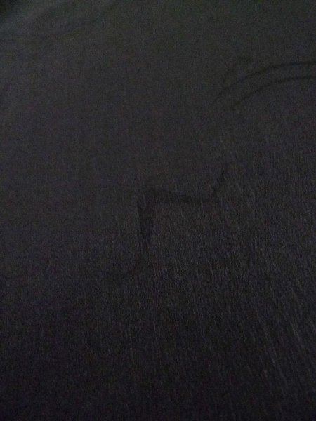 画像9: L0922C  羽織 女性用着物  シルク(正絹)   黒,  【中古】 【USED】 【リサイクル】 ★★★☆☆ (9)