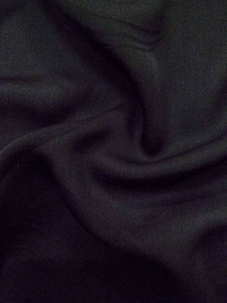 画像13: L0922C  羽織 女性用着物  シルク(正絹)   黒,  【中古】 【USED】 【リサイクル】 ★★★☆☆ (13)