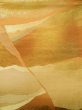 画像3: L0928L 袋帯 女性用着物 シルク（正絹） 光沢のある 淡い 橙色 抽象的模様 【中古】 【USED】 【リサイクル】 ★★★☆☆ (3)
