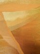 画像5: L0928L 袋帯 女性用着物 シルク（正絹） 光沢のある 淡い 橙色 抽象的模様 【中古】 【USED】 【リサイクル】 ★★★☆☆ (5)