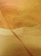 画像6: L0928L 袋帯 女性用着物 シルク（正絹） 光沢のある 淡い 橙色 抽象的模様 【中古】 【USED】 【リサイクル】 ★★★☆☆ (6)