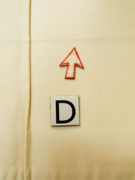 画像15: L0928M 袋帯 女性用着物 シルク(正絹)  光沢のある 銀色 鳥 【中古】 【USED】 【リサイクル】 ★★☆☆☆ (15)