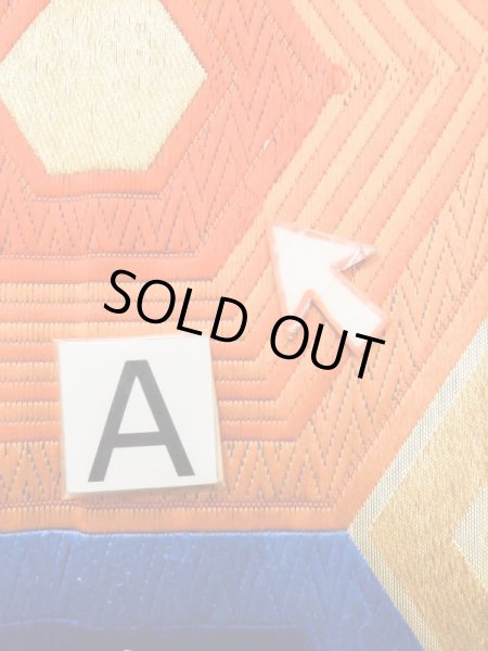 画像12: L0928Y 袋帯 女性用着物 シルク(正絹)   青 亀甲 【中古】 【USED】 【リサイクル】 ★★★☆☆ (12)