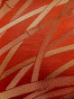画像6: L0929B 袋帯 女性用着物 化繊   赤色 竹 【中古】 【USED】 【リサイクル】 ★★★★☆ (6)