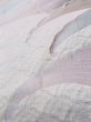 画像9: L1005E 袋帯 女性用着物 化繊 淡い 薄い 桃色 波 【中古】 【USED】 【リサイクル】 ★★☆☆☆ (9)