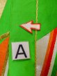 画像12: L1005F 袋帯 女性用着物 シルク（正絹）   緑色  【中古】 【USED】 【リサイクル】 ★★★☆☆ (12)