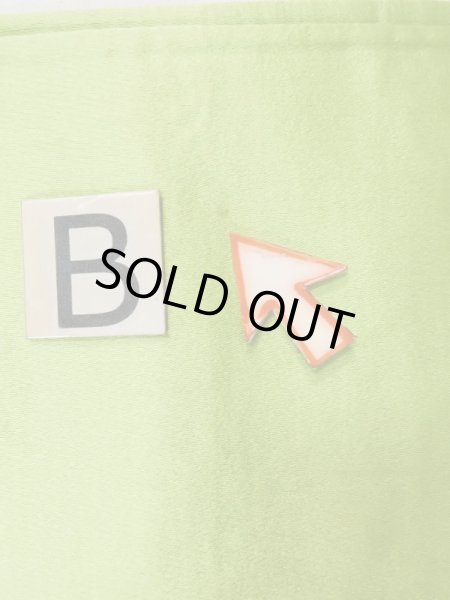 画像13: L1005J 袋帯 女性用着物 シルク（正絹）   銀色 あやめ 【中古】 【USED】 【リサイクル】 ★★★☆☆ (13)