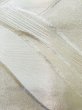 画像6: L1012C 袋帯 女性用着物 シルク（正絹）   銀色 抽象的模様 【中古】 【USED】 【リサイクル】 ★★★☆☆ (6)