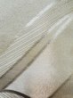 画像7: L1012C 袋帯 女性用着物 シルク（正絹）   銀色 抽象的模様 【中古】 【USED】 【リサイクル】 ★★★☆☆ (7)