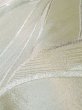 画像9: L1012C 袋帯 女性用着物 シルク（正絹）   銀色 抽象的模様 【中古】 【USED】 【リサイクル】 ★★★☆☆ (9)