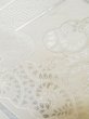 画像6: L1012D 袋帯 女性用着物 シルク（正絹）   白 菊 【中古】 【USED】 【リサイクル】 ★★☆☆☆ (6)