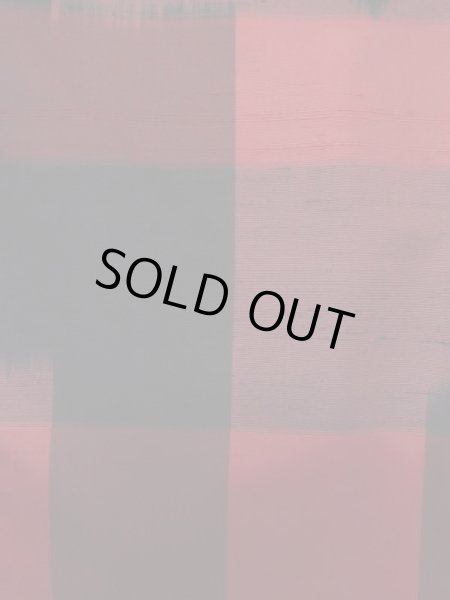 画像5: L1019C Mint  紬 女性用着物  シルク(正絹)   黒, 幾何学模様 【中古】 【USED】 【リサイクル】 ★★★★☆ (5)