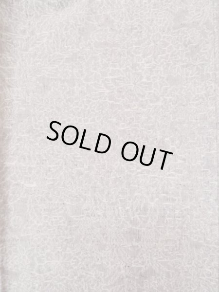 画像3: L1019H  紬 女性用着物  シルク(正絹) 淡い 薄い 紫色, 抽象的模様 【中古】 【USED】 【リサイクル】 ★★☆☆☆ (3)