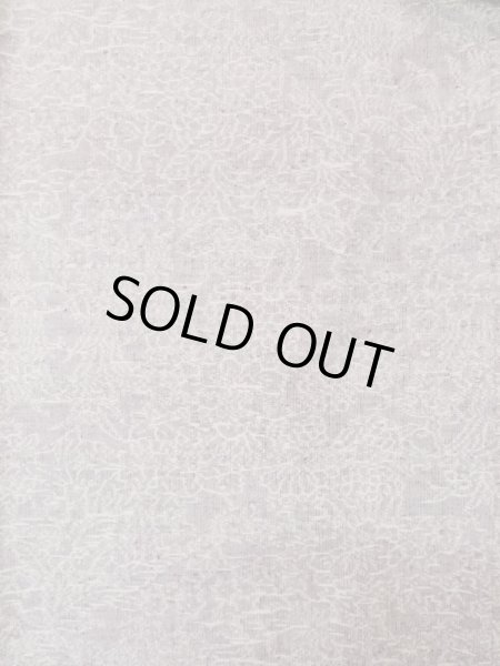 画像4: L1019H  紬 女性用着物  シルク(正絹) 淡い 薄い 紫色, 抽象的模様 【中古】 【USED】 【リサイクル】 ★★☆☆☆ (4)