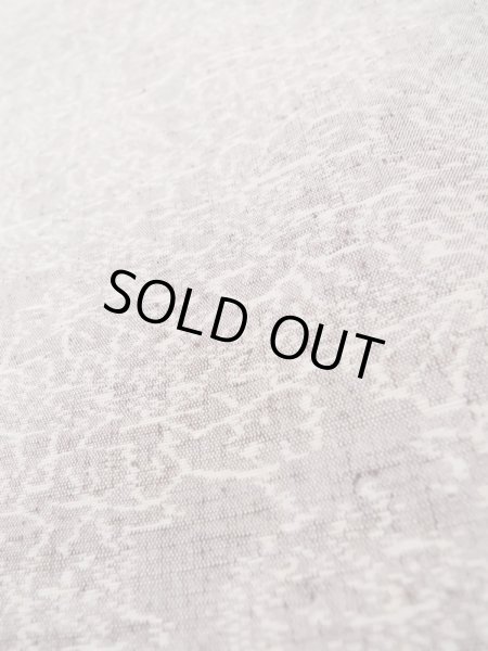 画像8: L1019H  紬 女性用着物  シルク(正絹) 淡い 薄い 紫色, 抽象的模様 【中古】 【USED】 【リサイクル】 ★★☆☆☆ (8)