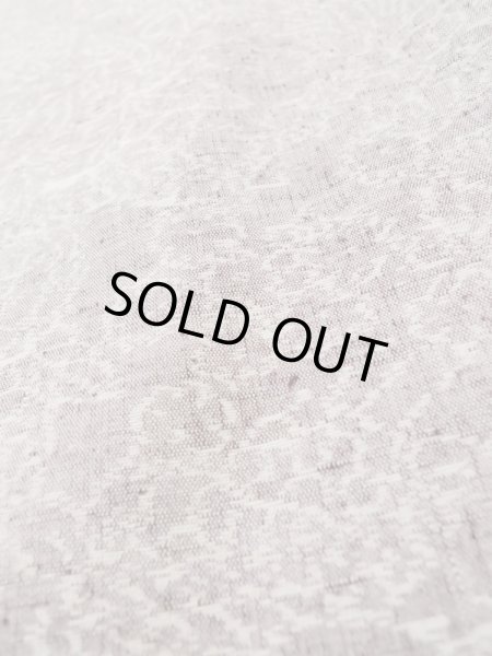 画像9: L1019H  紬 女性用着物  シルク(正絹) 淡い 薄い 紫色, 抽象的模様 【中古】 【USED】 【リサイクル】 ★★☆☆☆ (9)