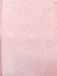 画像4: L1019J  紬 女性用着物  シルク（正絹） 淡い 薄い 桃色, 菊 【中古】 【USED】 【リサイクル】 ★★☆☆☆ (4)