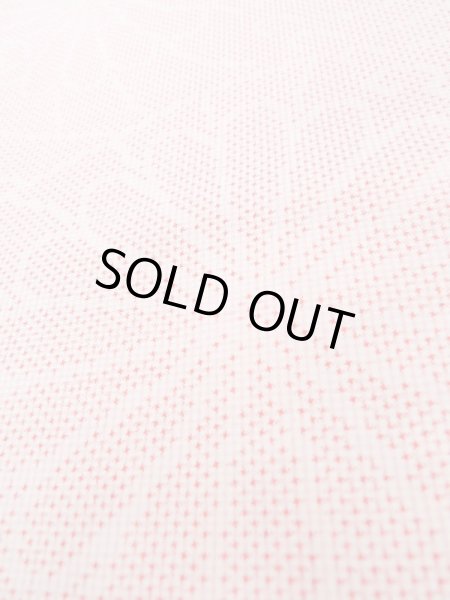 画像10: L1019J  紬 女性用着物  シルク(正絹) 淡い 薄い 桃色, 菊 【中古】 【USED】 【リサイクル】 ★★☆☆☆ (10)