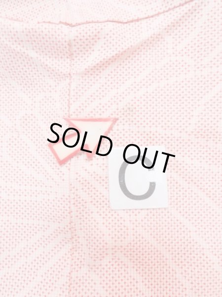 画像16: L1019J  紬 女性用着物  シルク(正絹) 淡い 薄い 桃色, 菊 【中古】 【USED】 【リサイクル】 ★★☆☆☆ (16)