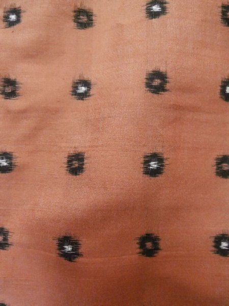 画像6: L1019N  紬 女性用着物  シルク(正絹) 淡い 深い 桃色, 丸 【中古】 【USED】 【リサイクル】 ★☆☆☆☆ (6)