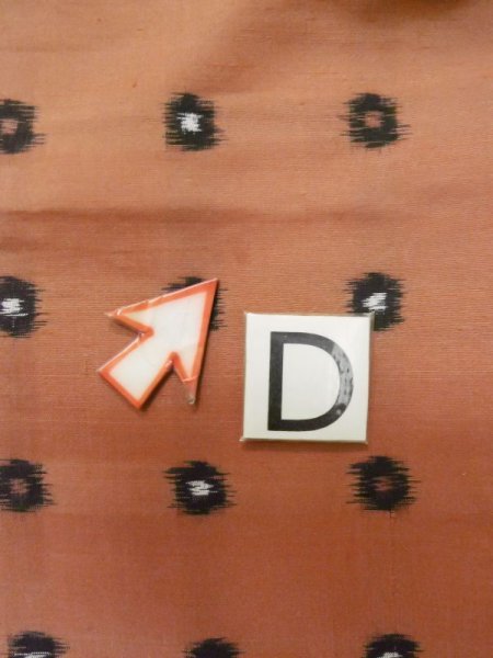 画像15: L1019N  紬 女性用着物  シルク(正絹) 淡い 深い 桃色, 丸 【中古】 【USED】 【リサイクル】 ★☆☆☆☆ (15)