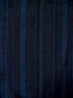 画像3: L1019O  紬 女性用着物  シルク（正絹）  深い 青, 縞 【中古】 【USED】 【リサイクル】 ★★☆☆☆ (3)