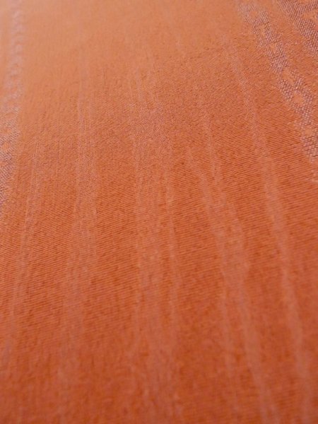 画像9: L1019W  色無地 女性用着物  シルク(正絹)  淡い 珊瑚色,  【中古】 【USED】 【リサイクル】 ★★★☆☆ (9)