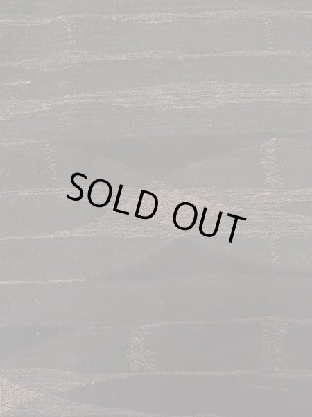 画像6: L1019X  織 女性用着物  シルク(正絹)  深い 茶色, 線 【中古】 【USED】 【リサイクル】 ★★★☆☆ (6)