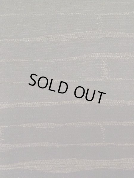 画像8: L1019X  織 女性用着物  シルク(正絹)  深い 茶色, 線 【中古】 【USED】 【リサイクル】 ★★★☆☆ (8)