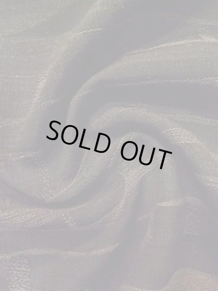 画像12: L1019X  織 女性用着物  シルク(正絹)  深い 茶色, 線 【中古】 【USED】 【リサイクル】 ★★★☆☆ (12)