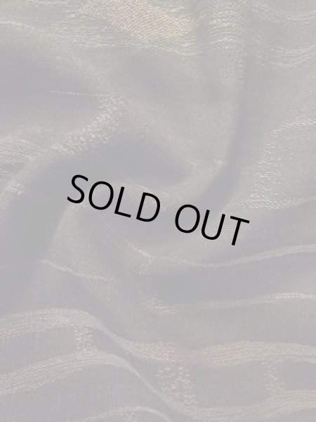 画像13: L1019X  織 女性用着物  シルク(正絹)  深い 茶色, 線 【中古】 【USED】 【リサイクル】 ★★★☆☆ (13)