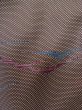 画像6: L1019Y  織 女性用着物  シルク（正絹）   紫色, 抽象的模様 【中古】 【USED】 【リサイクル】 ★★☆☆☆ (6)