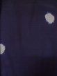 画像4: L1019Z  織 女性用着物  シルク（正絹）  深い 紫色, 抽象的模様 【中古】 【USED】 【リサイクル】 ★☆☆☆☆ (4)