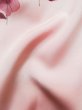 画像12: L1026B  羽織 女性用着物  シルク（正絹） 淡い 薄い 桃色, 花 【中古】 【USED】 【リサイクル】 ★★☆☆☆ (12)