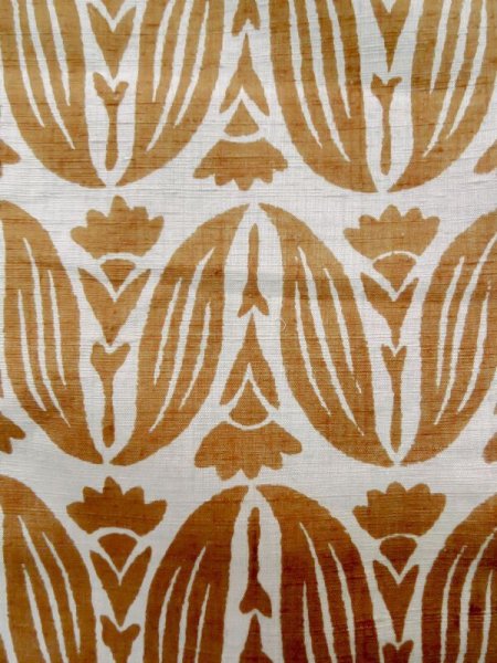 画像5: L1026D Mint  羽織 女性用着物  シルク(正絹) 淡い 薄い 灰色, 抽象的模様 【中古】 【USED】 【リサイクル】 ★★★★☆ (5)