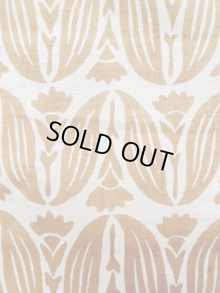 画像5: L1026D Mint  羽織 女性用着物  シルク（正絹） 淡い 薄い 灰色, 抽象的模様 【中古】 【USED】 【リサイクル】 ★★★★☆ (5)