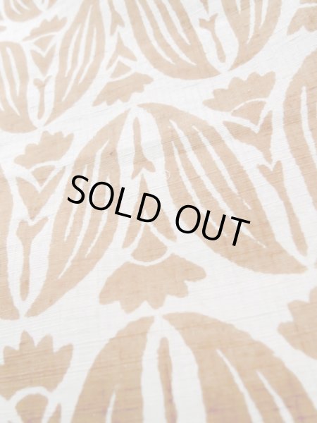 画像7: L1026D Mint  羽織 女性用着物  シルク（正絹） 淡い 薄い 灰色, 抽象的模様 【中古】 【USED】 【リサイクル】 ★★★★☆ (7)