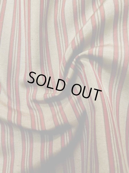 画像9: L1026F Mint  羽織 女性用着物  シルク(正絹)   ベージュ, 縞 【中古】 【USED】 【リサイクル】 ★★★★☆ (9)