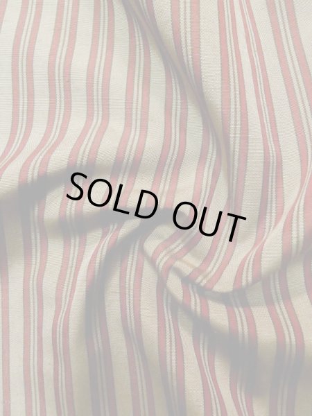 画像10: L1026F Mint  羽織 女性用着物  シルク(正絹)   ベージュ, 縞 【中古】 【USED】 【リサイクル】 ★★★★☆ (10)