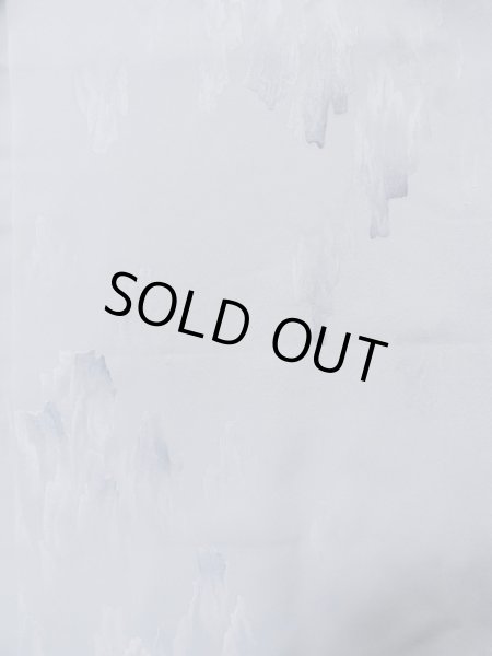 画像4: L1026I Mint  羽織 女性用着物  シルク（正絹）  淡い 水色, 抽象的模様 【中古】 【USED】 【リサイクル】 ★★★★☆ (4)