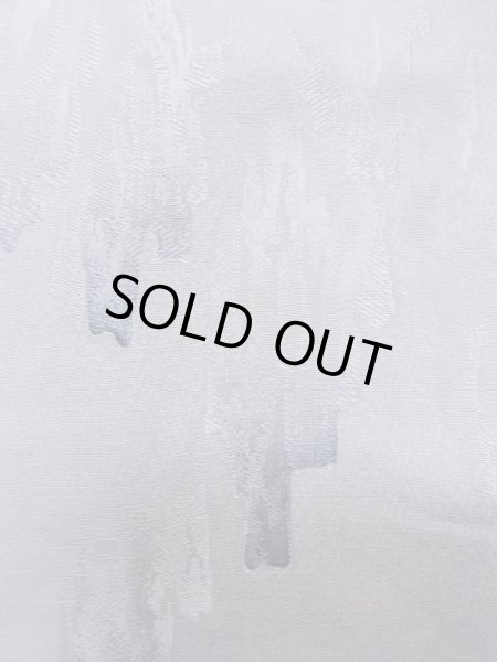 画像7: L1026I Mint  羽織 女性用着物  シルク（正絹）  淡い 水色, 抽象的模様 【中古】 【USED】 【リサイクル】 ★★★★☆ (7)